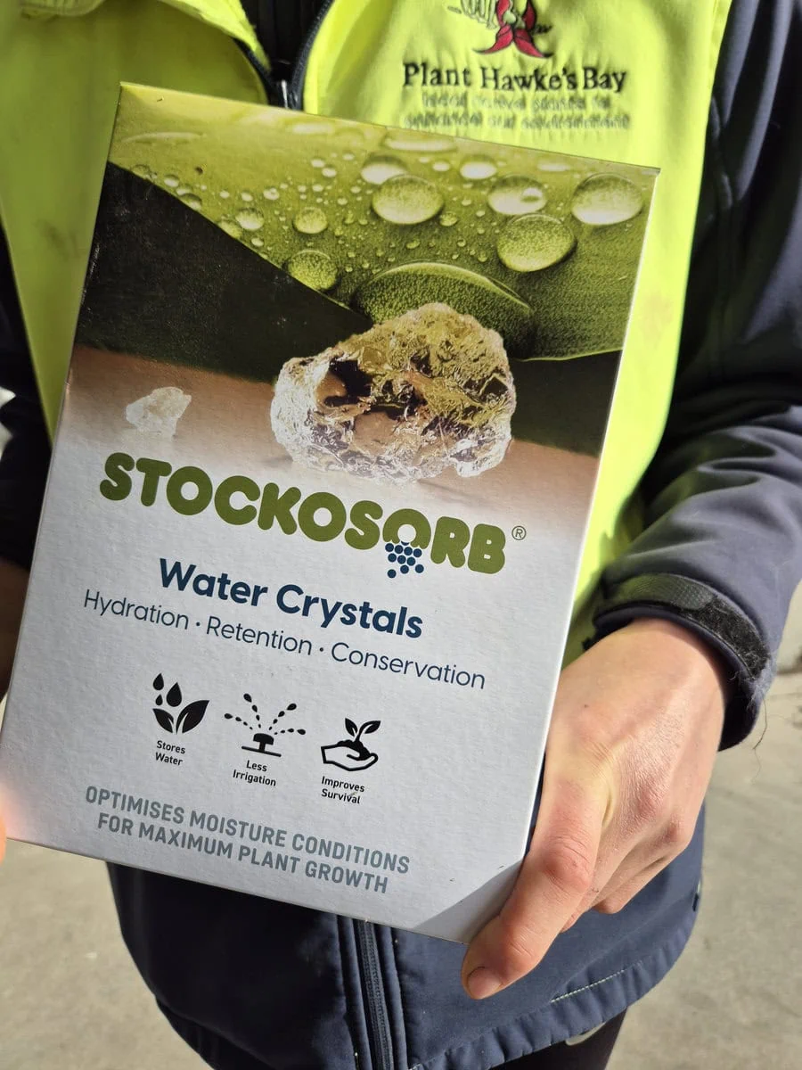Stockosorb water crystals
